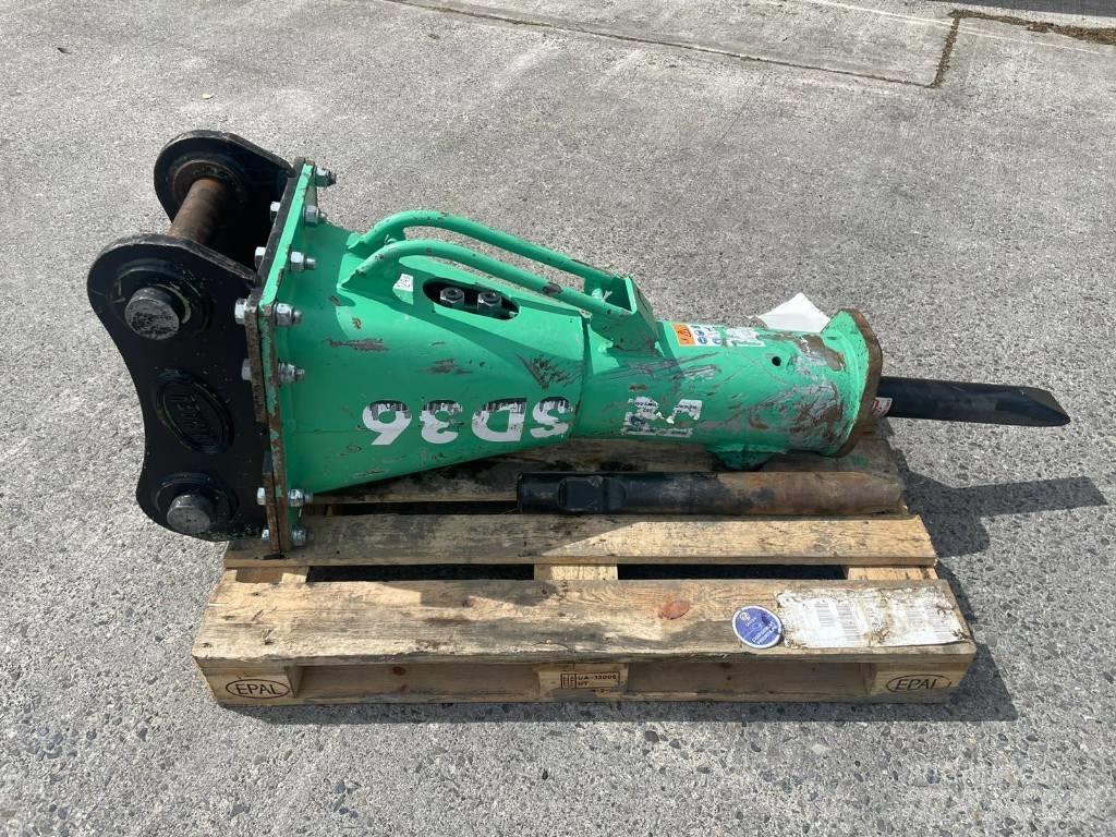 Montabert SD 36 Hydraulik / Trykluft hammere