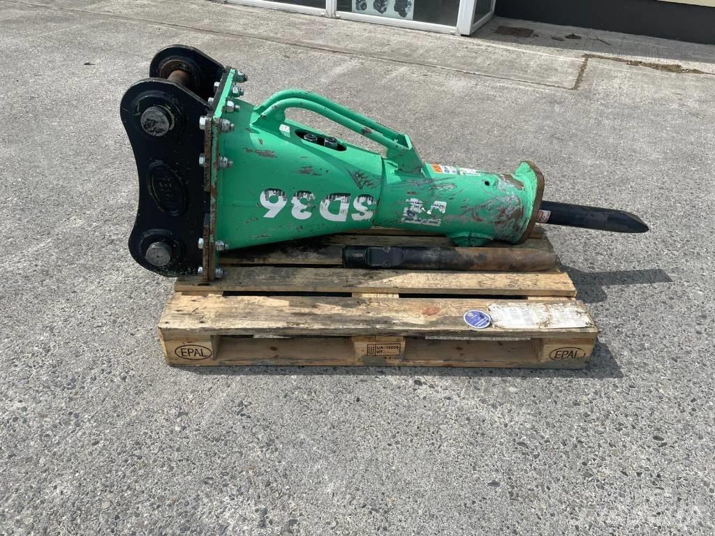 Montabert SD 36 Hydraulik / Trykluft hammere