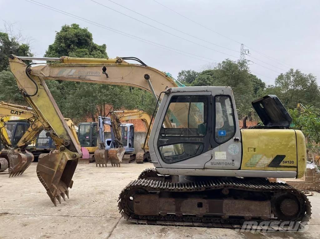 Sumitomo SH120 Gravemaskiner på larvebånd