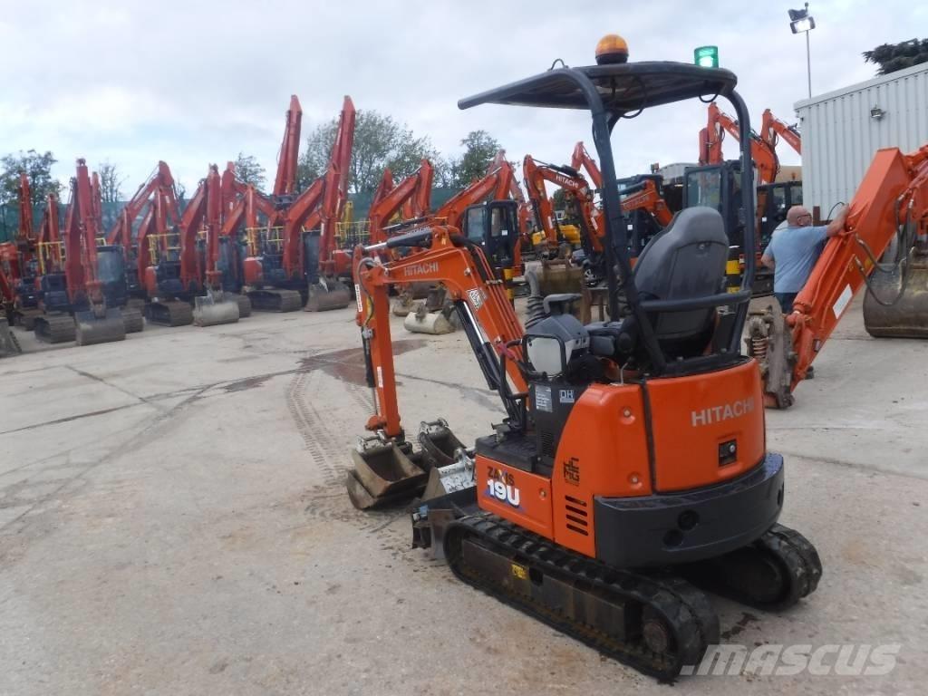 Hitachi ZX 19 U-6 Minigravemaskiner