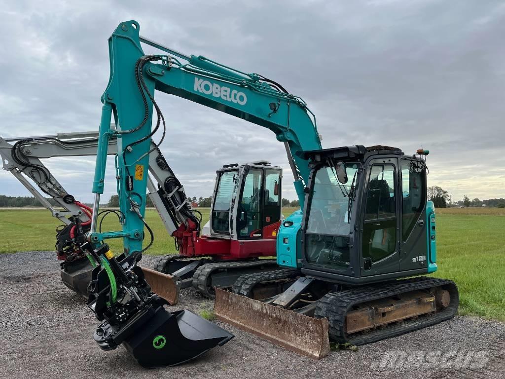 Kobelco SK 75 SR -7 Midi-gravemaskiner 7t - 12t