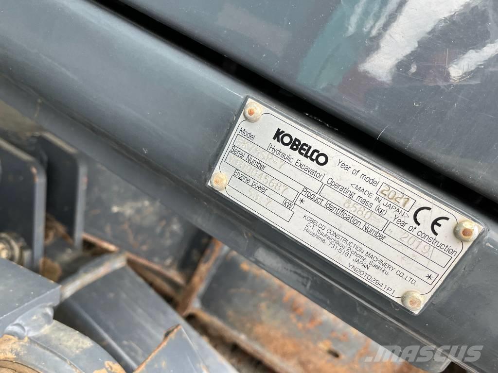 Kobelco SK 75 SR -7 Midi-gravemaskiner 7t - 12t
