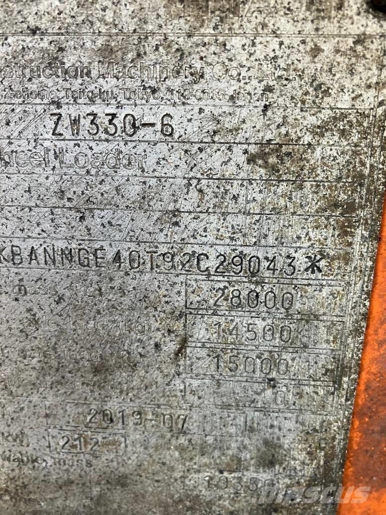 Hitachi ZW330-6 Læssemaskiner på hjul