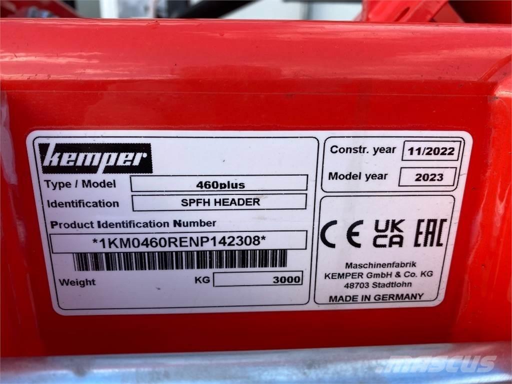 Kemper 460 plus Landbrug - Andet 