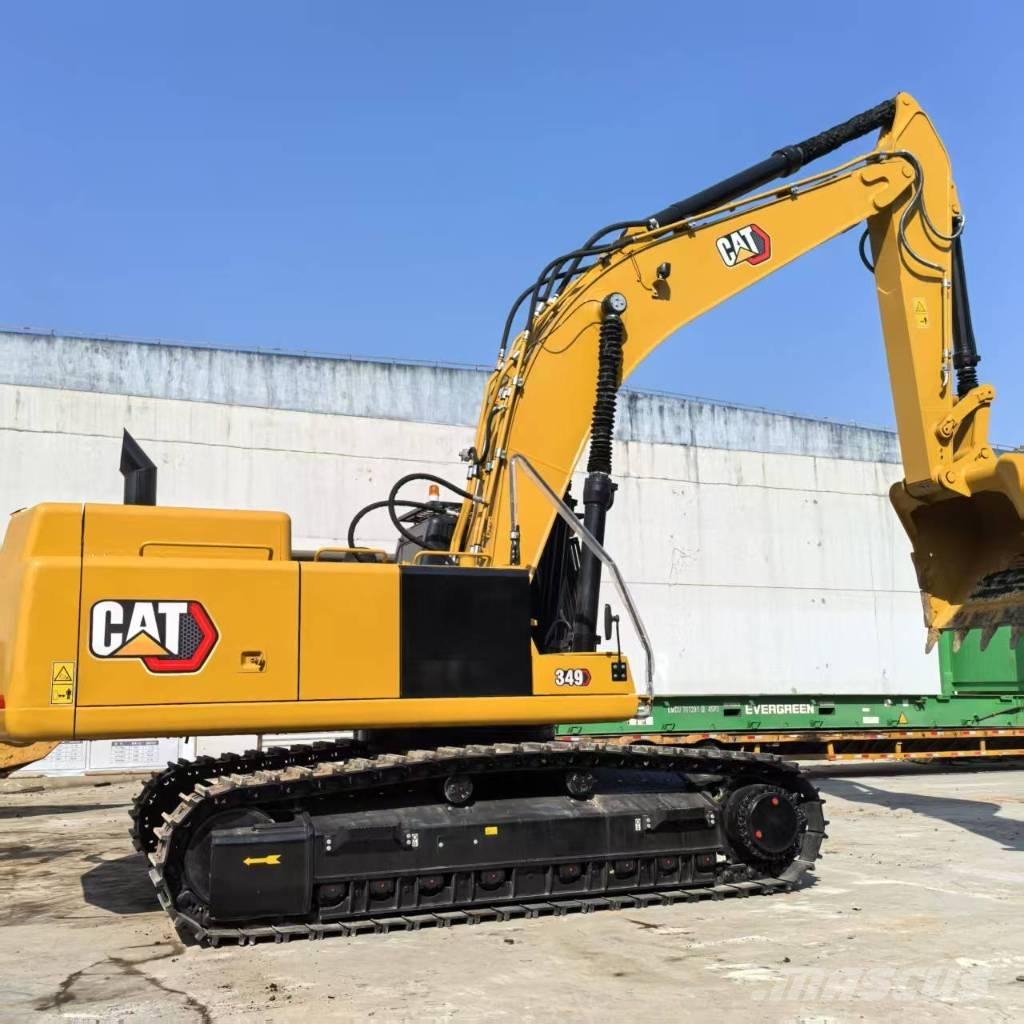 CAT 349 Gravemaskiner på larvebånd