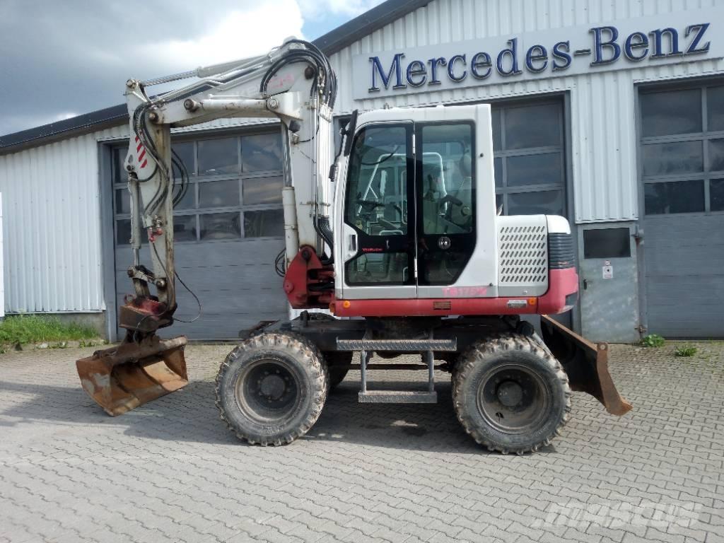 Takeuchi TB 175 W Gravemaskiner på hjul