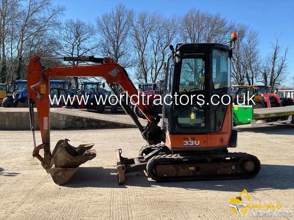 Hitachi ZX 33 U Minigravemaskiner