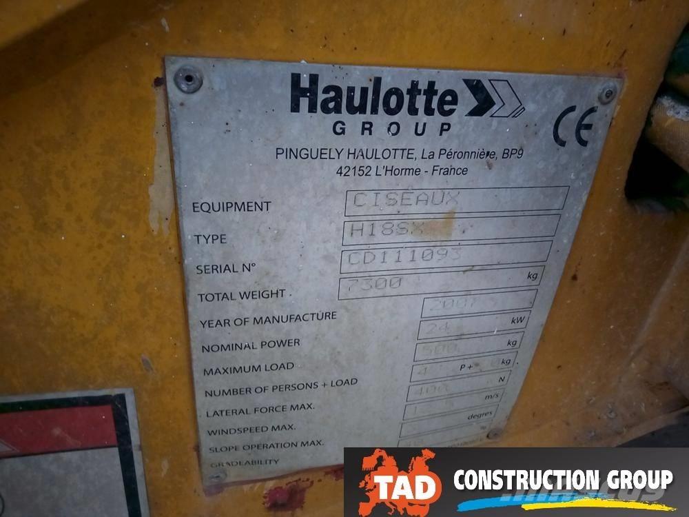 Haulotte H 18 SX Saxlifte