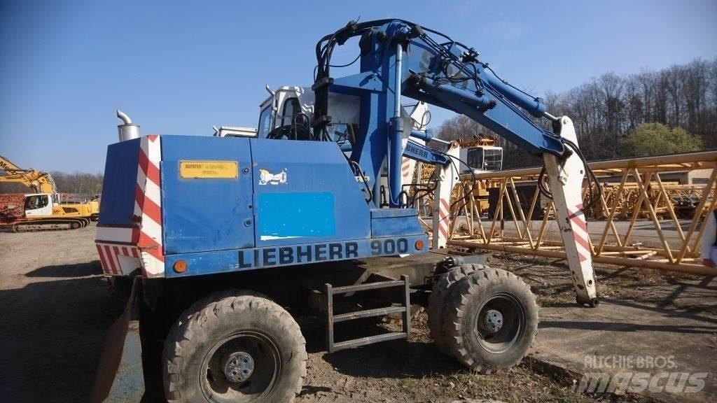 Liebherr A900-C Gravemaskiner på hjul
