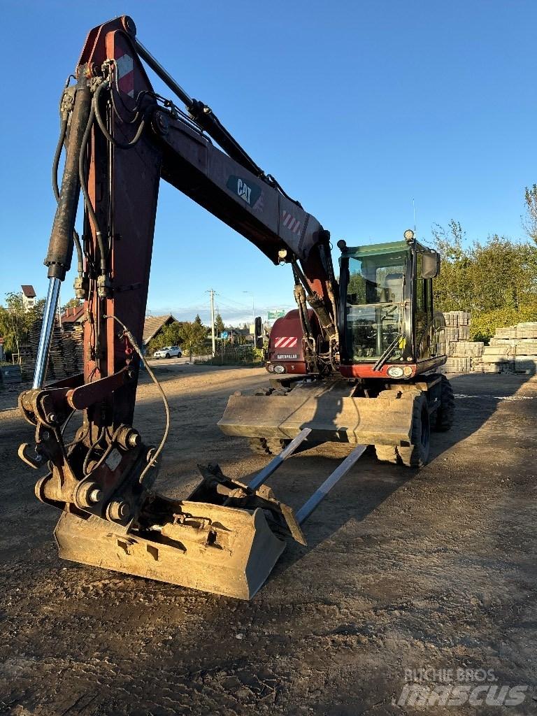 CAT 313 D Gravemaskiner på hjul