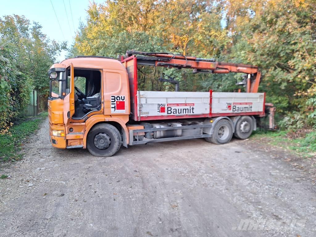 Scania P380 Lastbil med kran