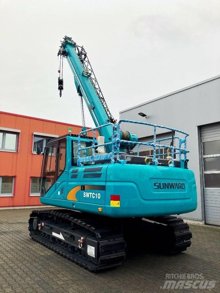 Sunward SWTC10 Kraner på larvebånd
