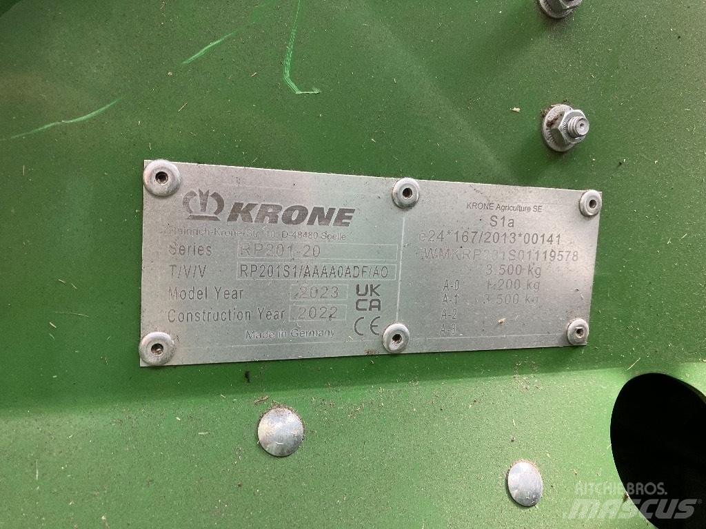 Krone Varipack v190 Rundballe-pressere