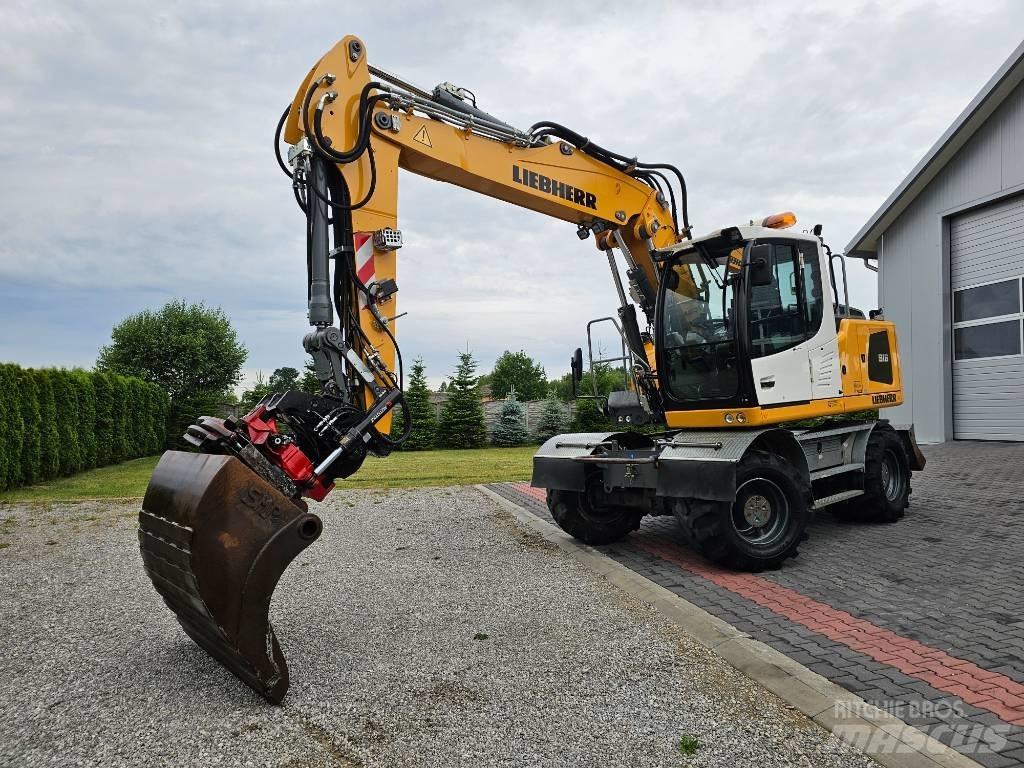 Liebherr A 916 Gravemaskiner på hjul