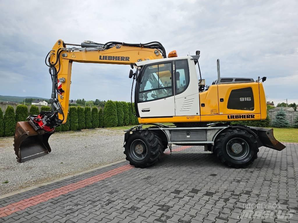 Liebherr A 916 Gravemaskiner på hjul