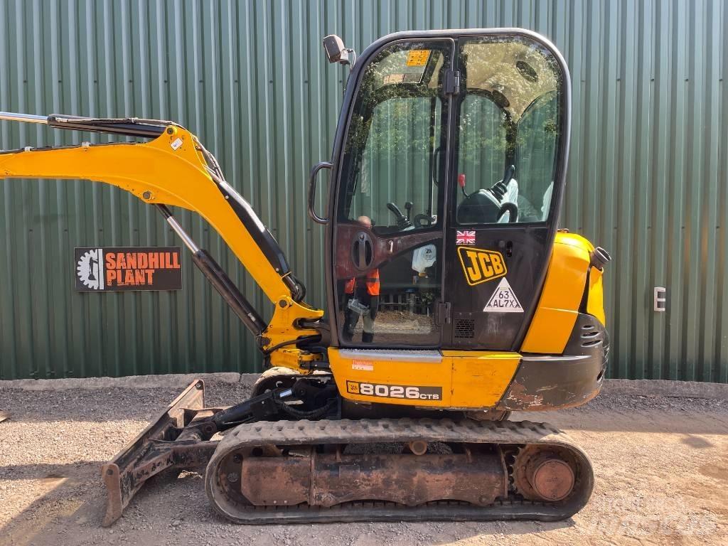 JCB 8026 CTS Minigravemaskiner