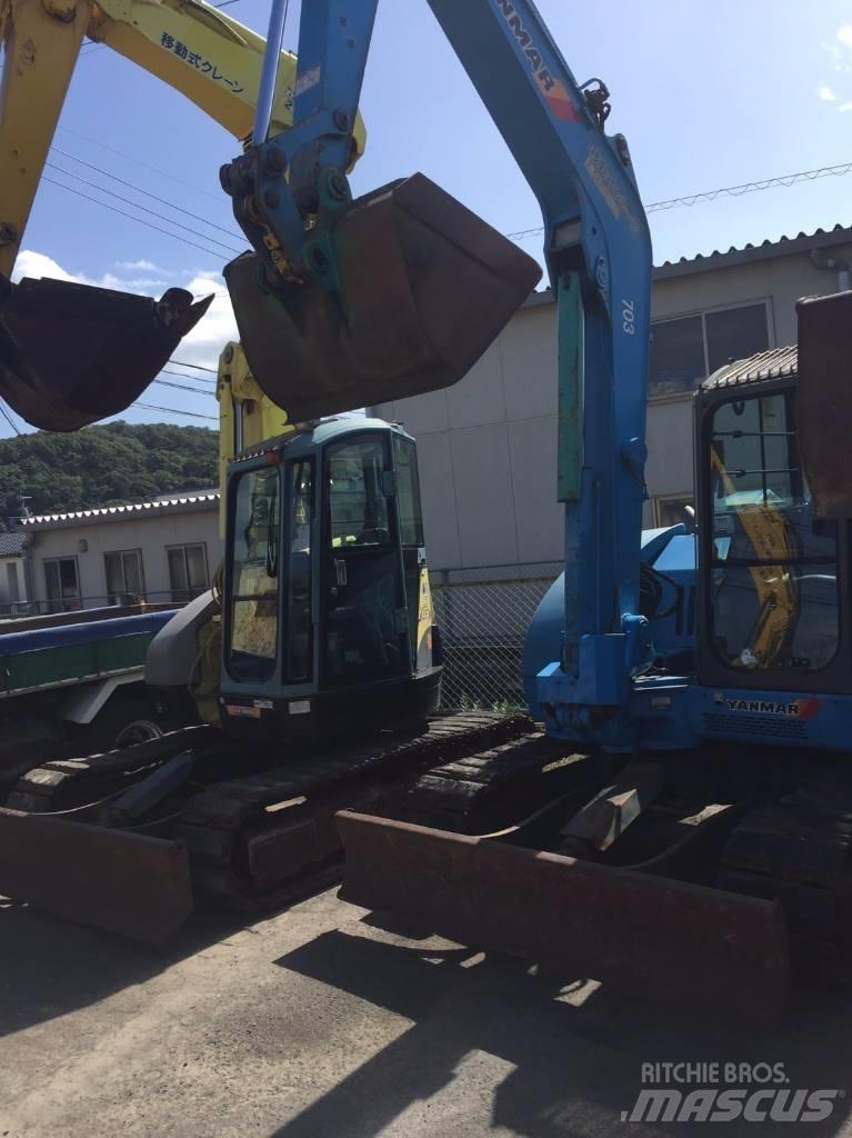 Yanmar Vio 70-2 Midi-gravemaskiner 7t - 12t