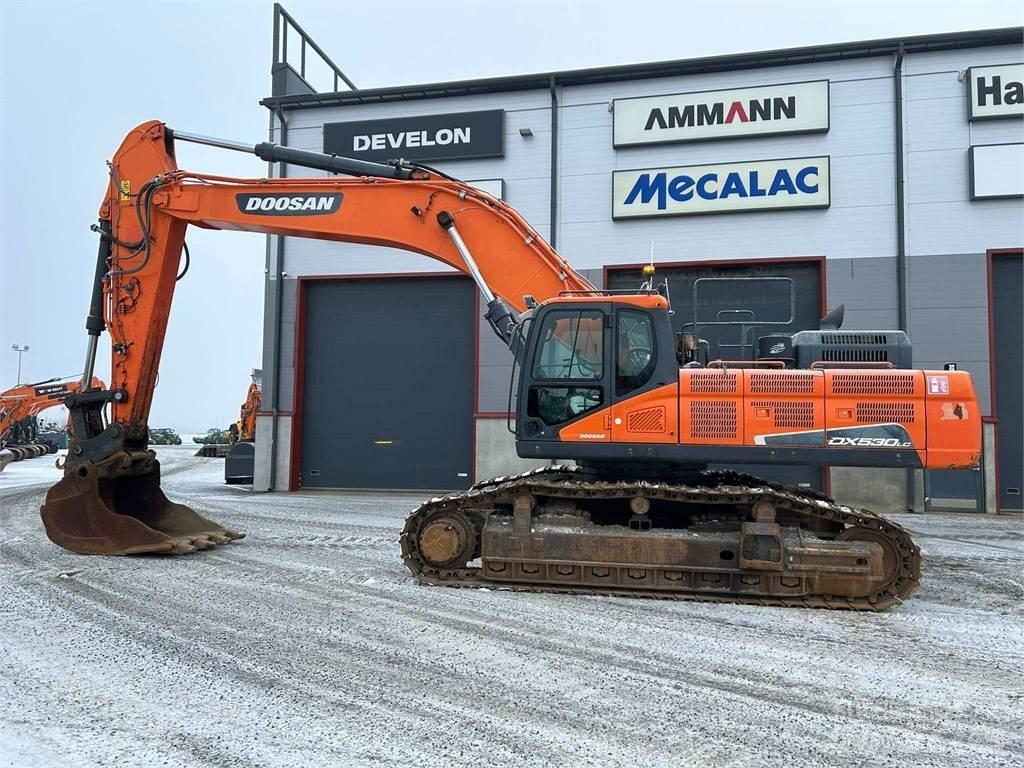 Doosan DX530LC-5 Gravemaskiner på larvebånd