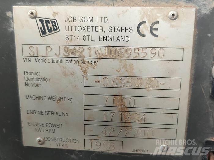 JCB JS70 Midi-gravemaskiner 7t - 12t