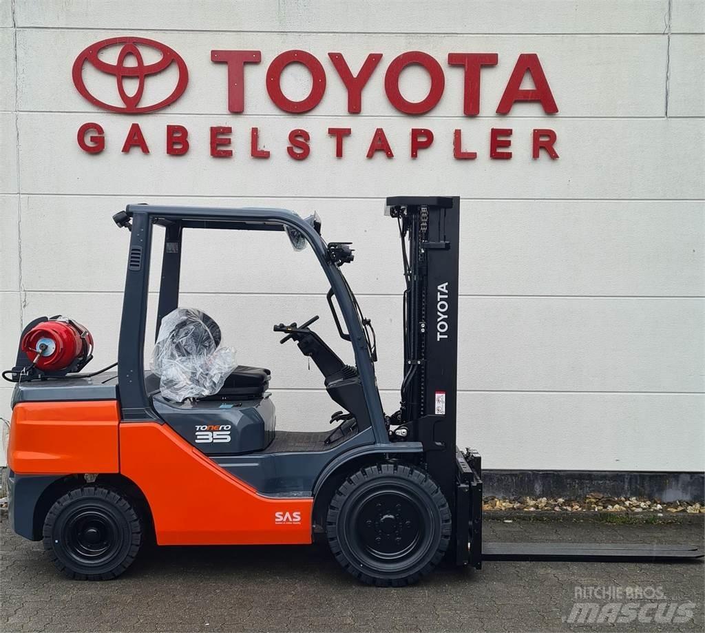 Toyota 02-8FGJF35 LPG gaffeltrucks