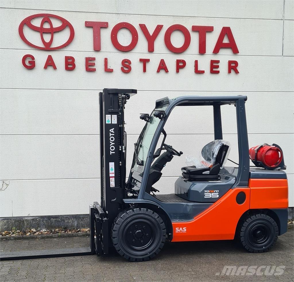 Toyota 02-8FGJF35 LPG gaffeltrucks
