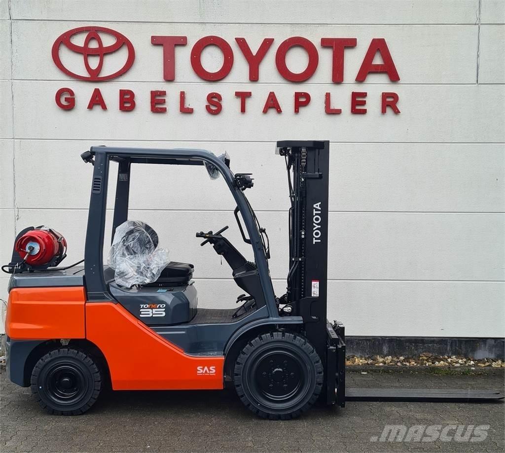 Toyota 02-8FGJF35 LPG gaffeltrucks