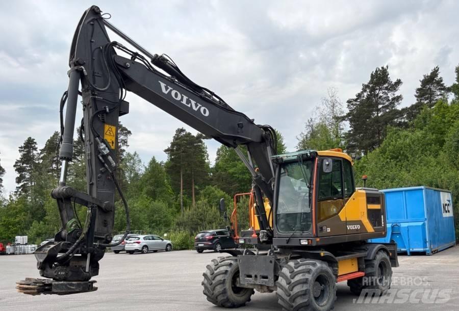 Volvo EW160E Gravemaskiner på hjul