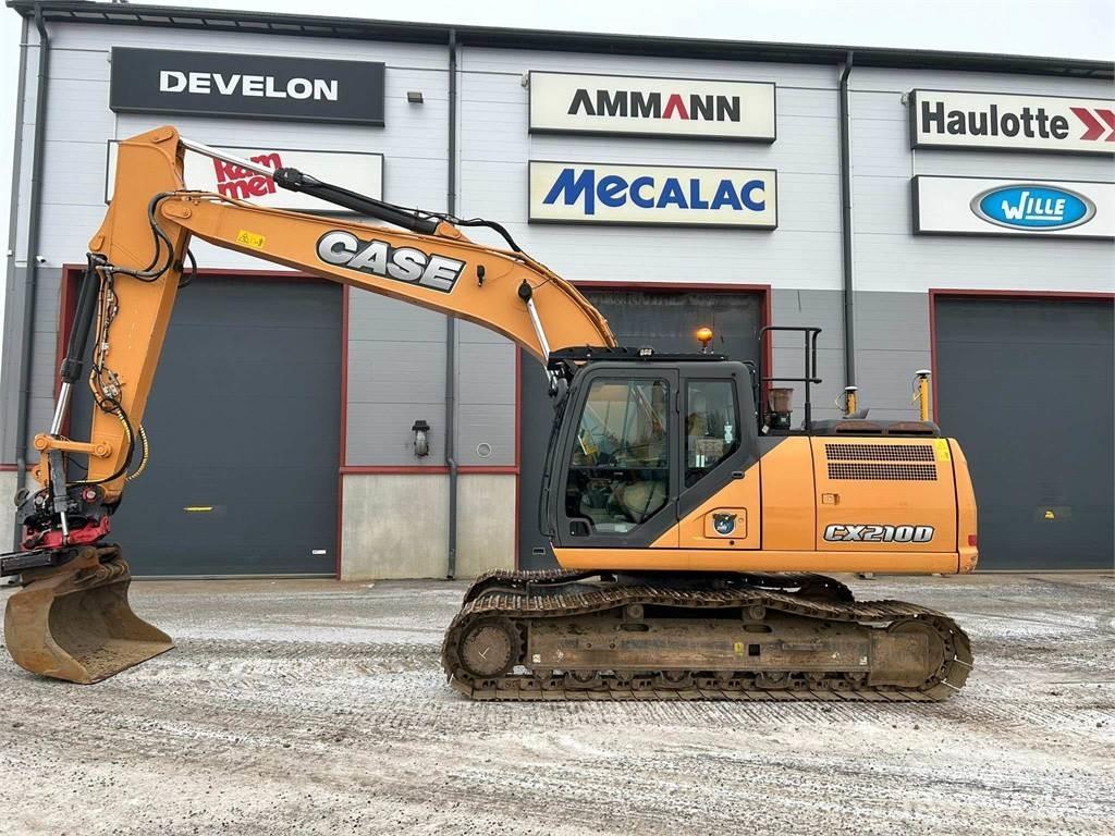 CASE CX210D Gravemaskiner på larvebånd