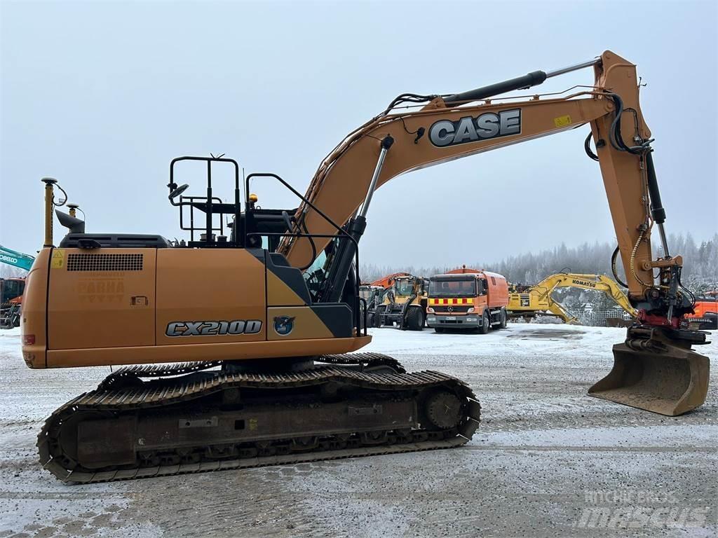 CASE CX210D Gravemaskiner på larvebånd