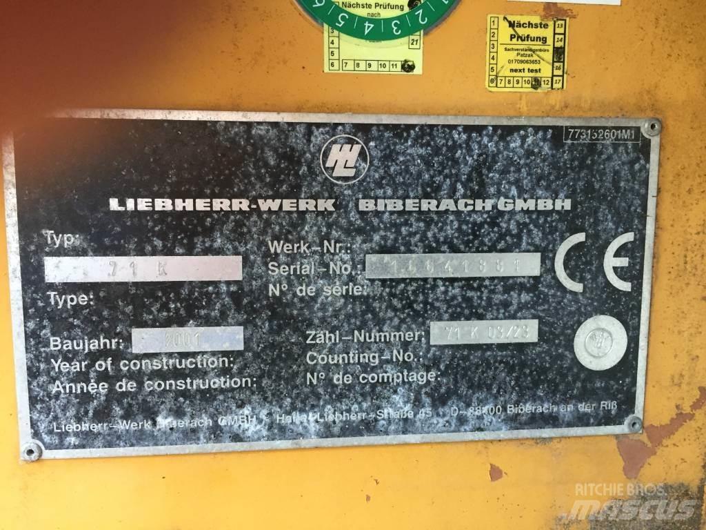 Liebherr 71 K Tårn kraner