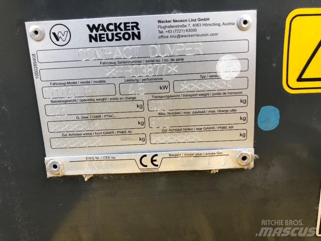 Wacker Neuson DT 05 Bælte-tipvogn