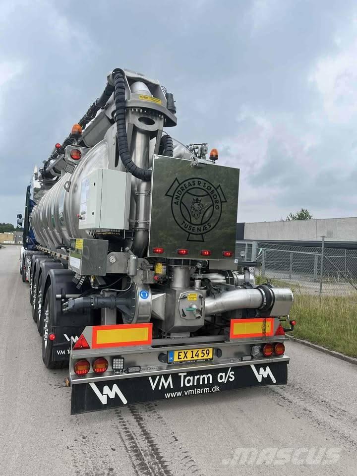 VM TARM Gylletrailer Semi-trailer med Tank