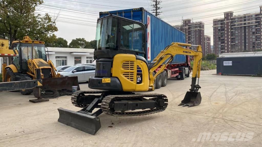 Komatsu PC 35 MR Minigravemaskiner