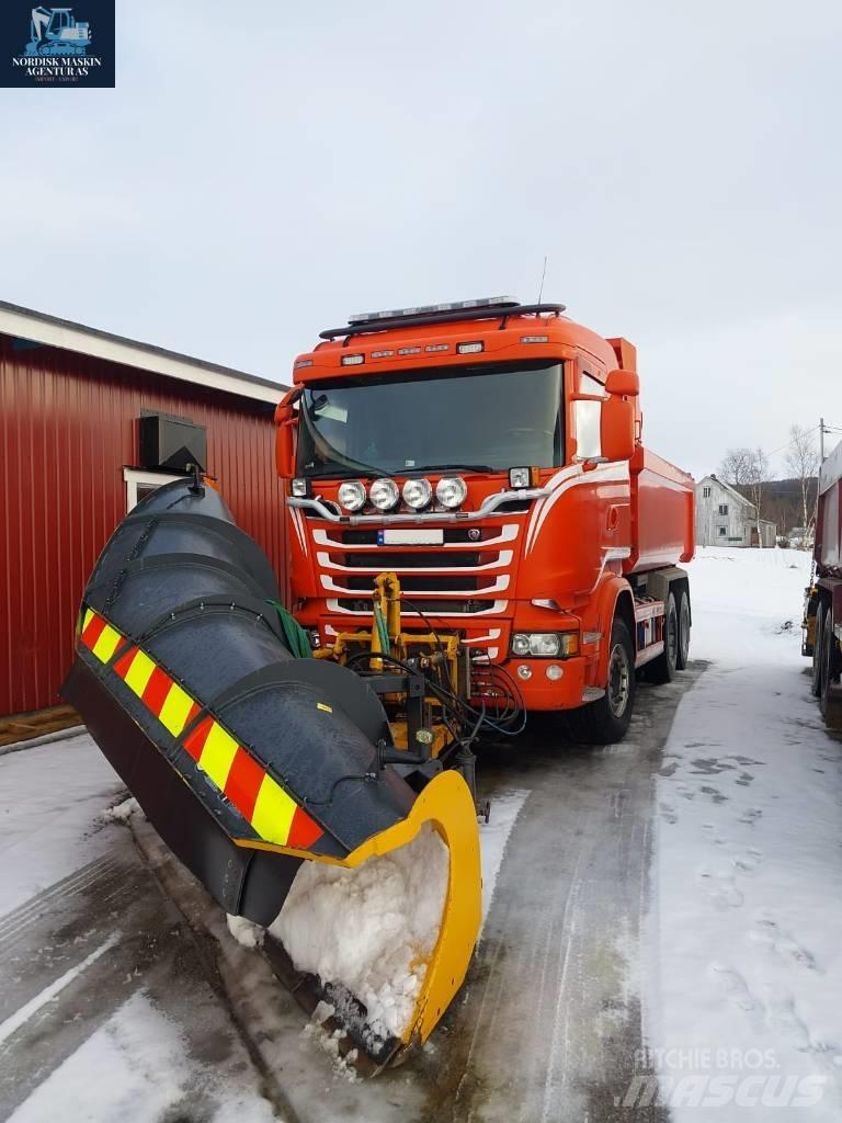Scania R 580 Lastbiler med tip