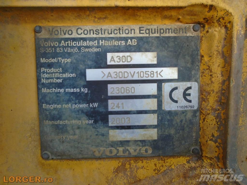 Volvo A 30 D Terrængående lastbiler