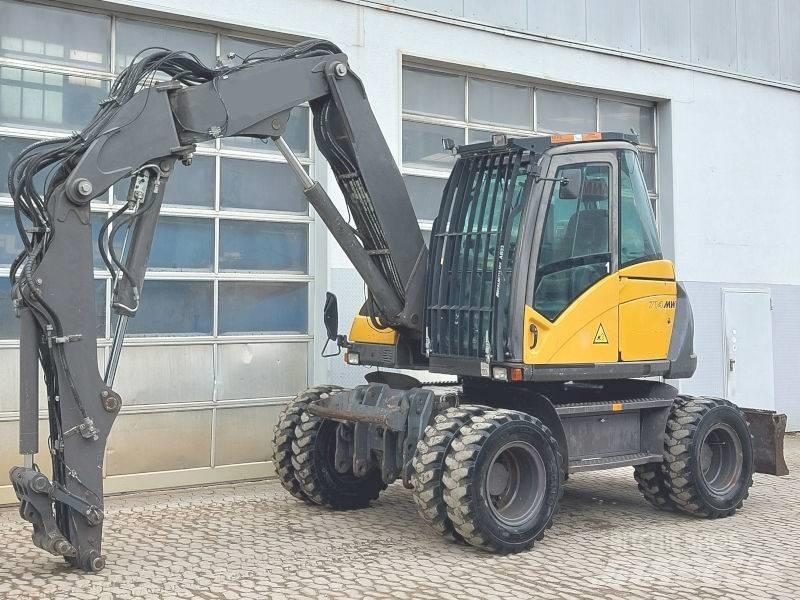 Mecalac 714 MW Gravemaskiner på hjul