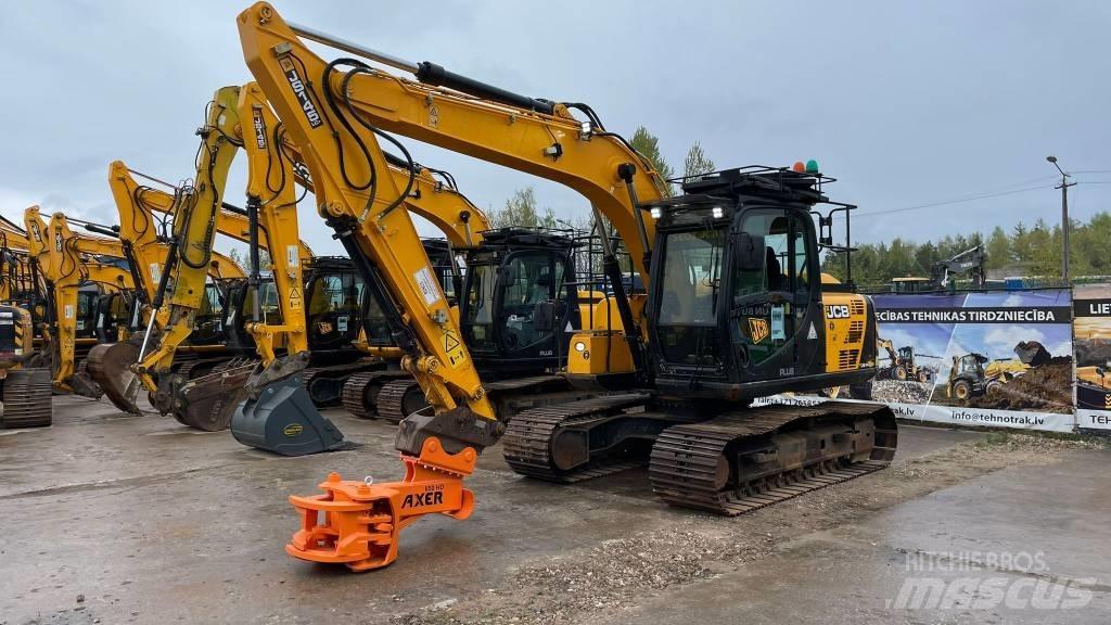 JCB JS 145 LC Gravemaskiner på larvebånd