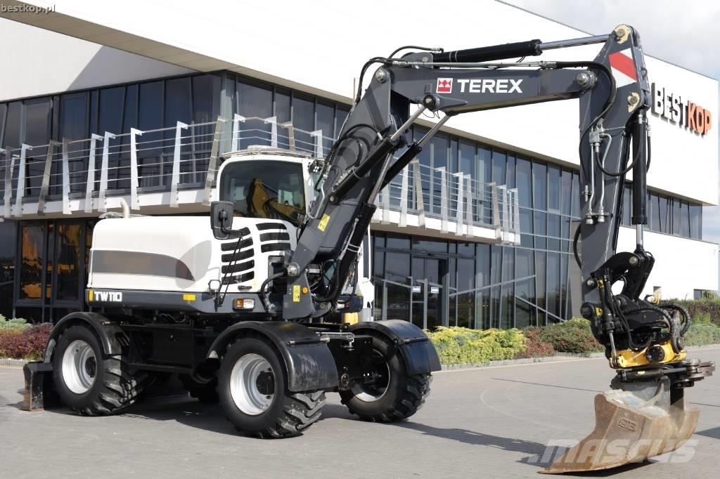Terex Schaeff TW110 Gravemaskiner på hjul