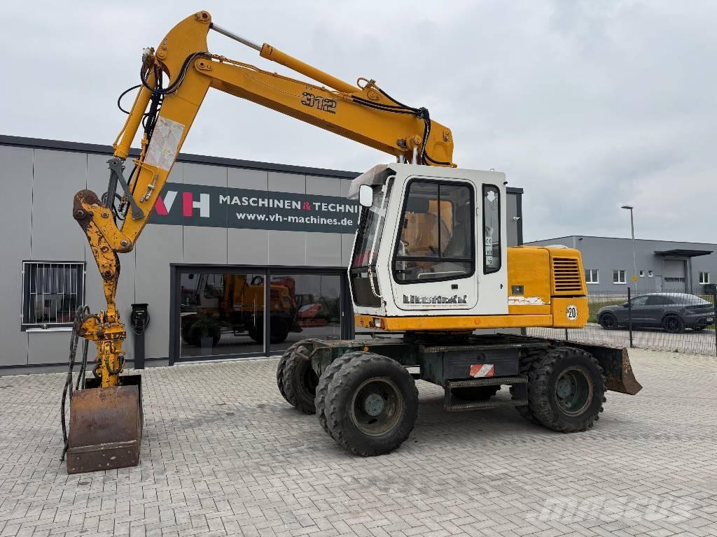 Liebherr A 312 Gravemaskiner på hjul