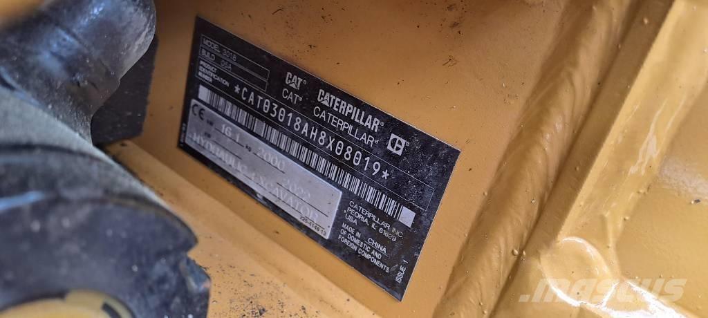 CAT 301.8 Minigravemaskiner