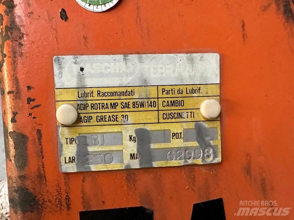 Maschio 230 Andre jordbearbejdningsmaskiner og andet tilbehør
