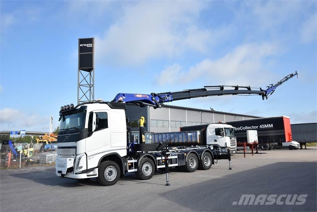 Volvo FH 540 8X4 Lastbil med kran