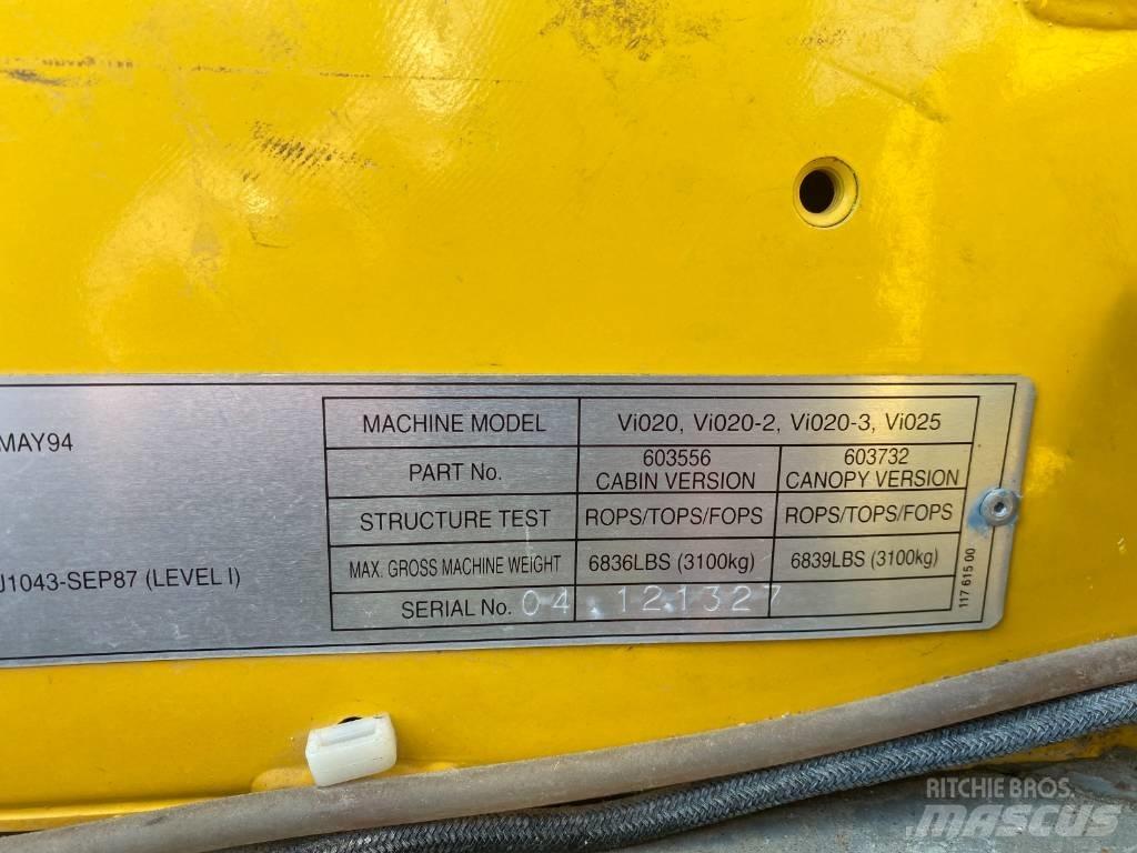 Yanmar Vio 25 Minigravemaskiner