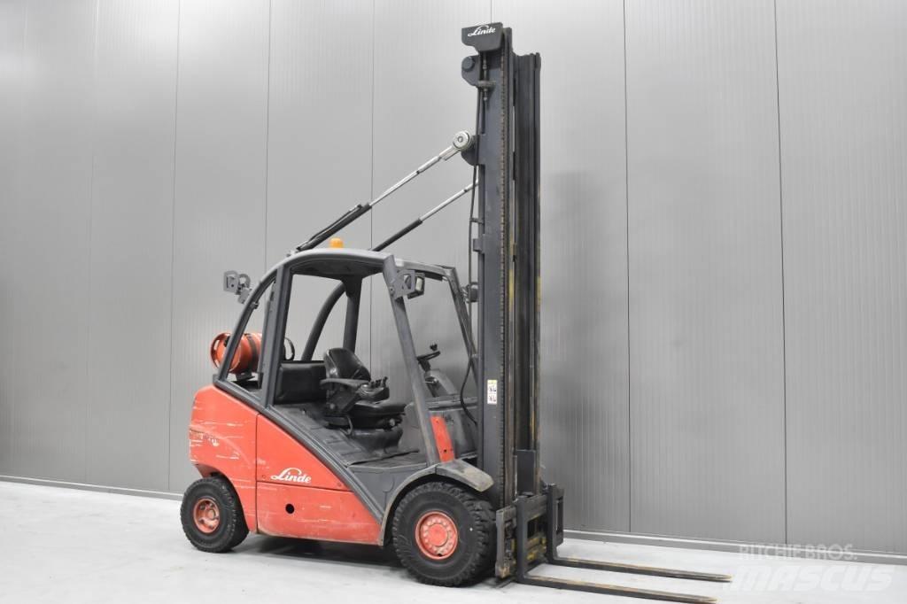 Linde H 25 T LPG gaffeltrucks