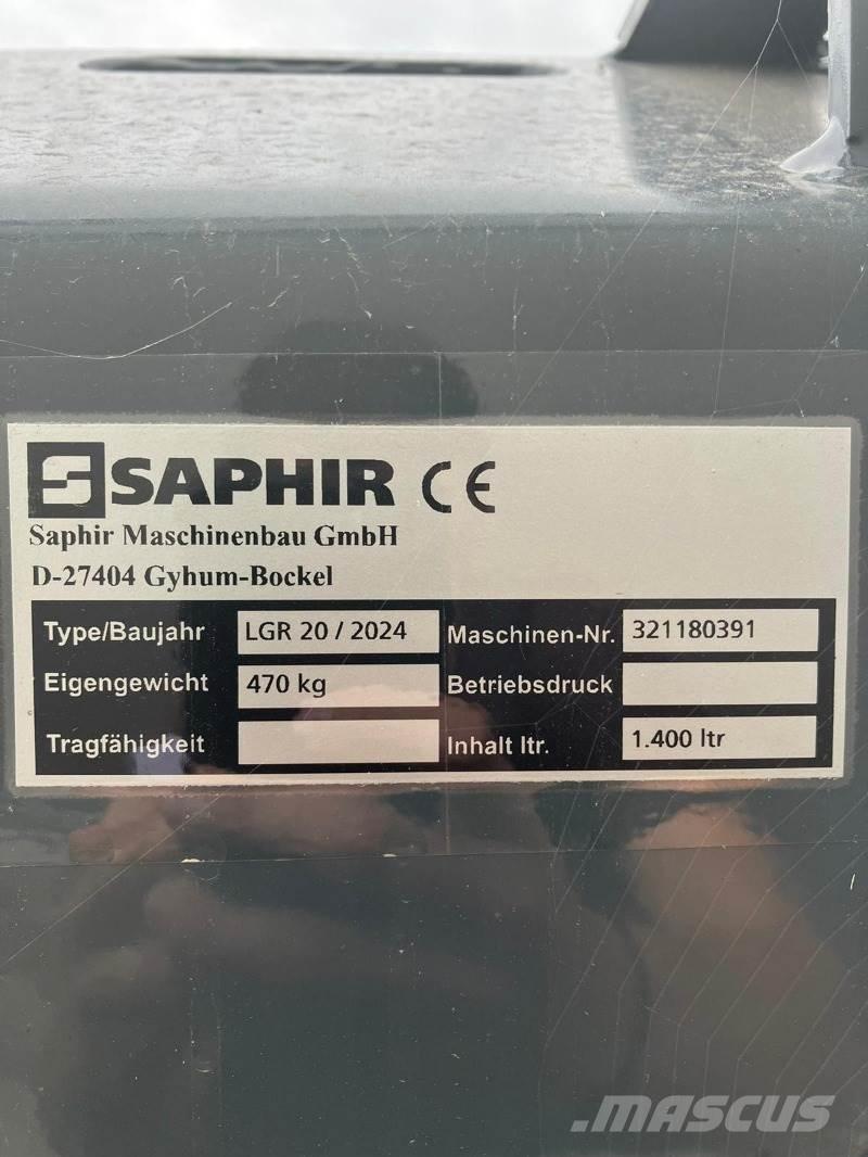 Saphir LGR 20 Andet tilbehør til traktorer