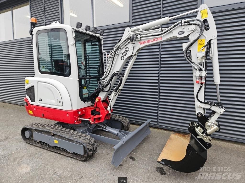Takeuchi TB 225 Minigravemaskiner
