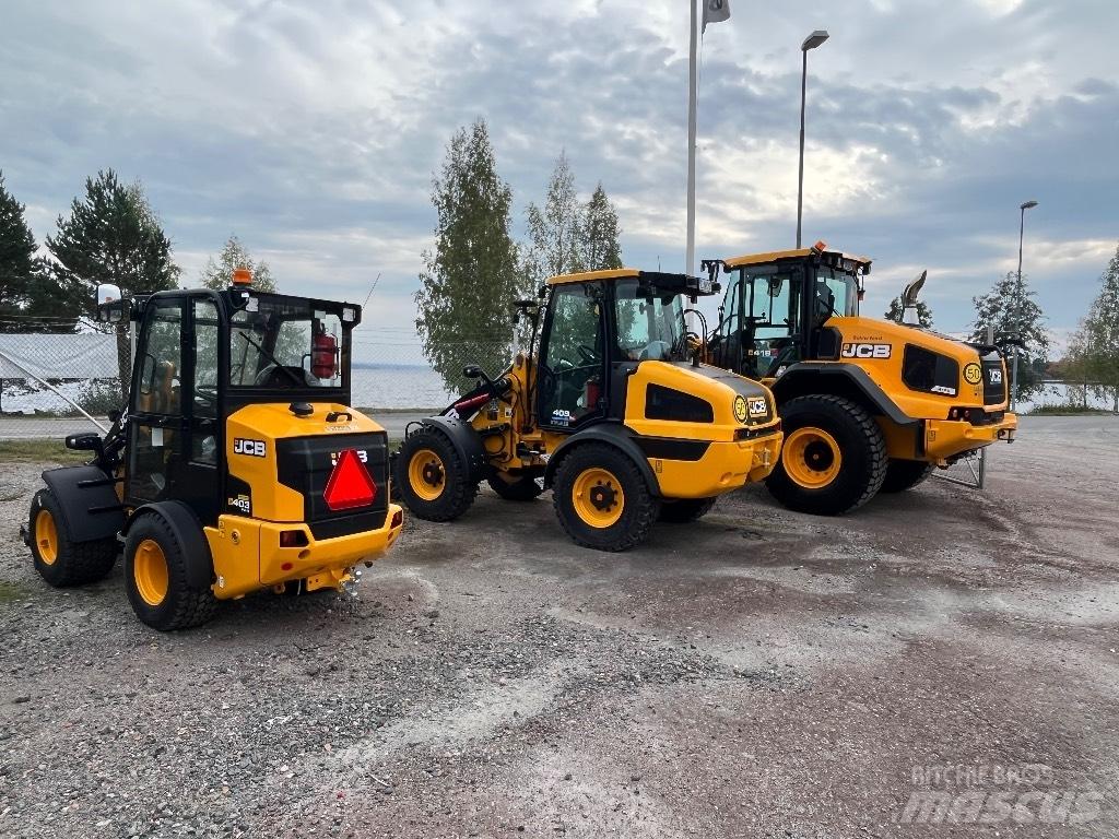 JCB 403, 409, 419s Læssemaskiner på hjul