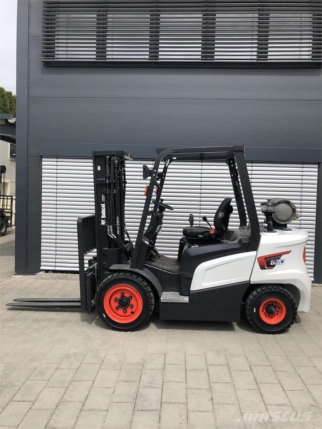 Bobcat G30 NXP LPG gaffeltrucks