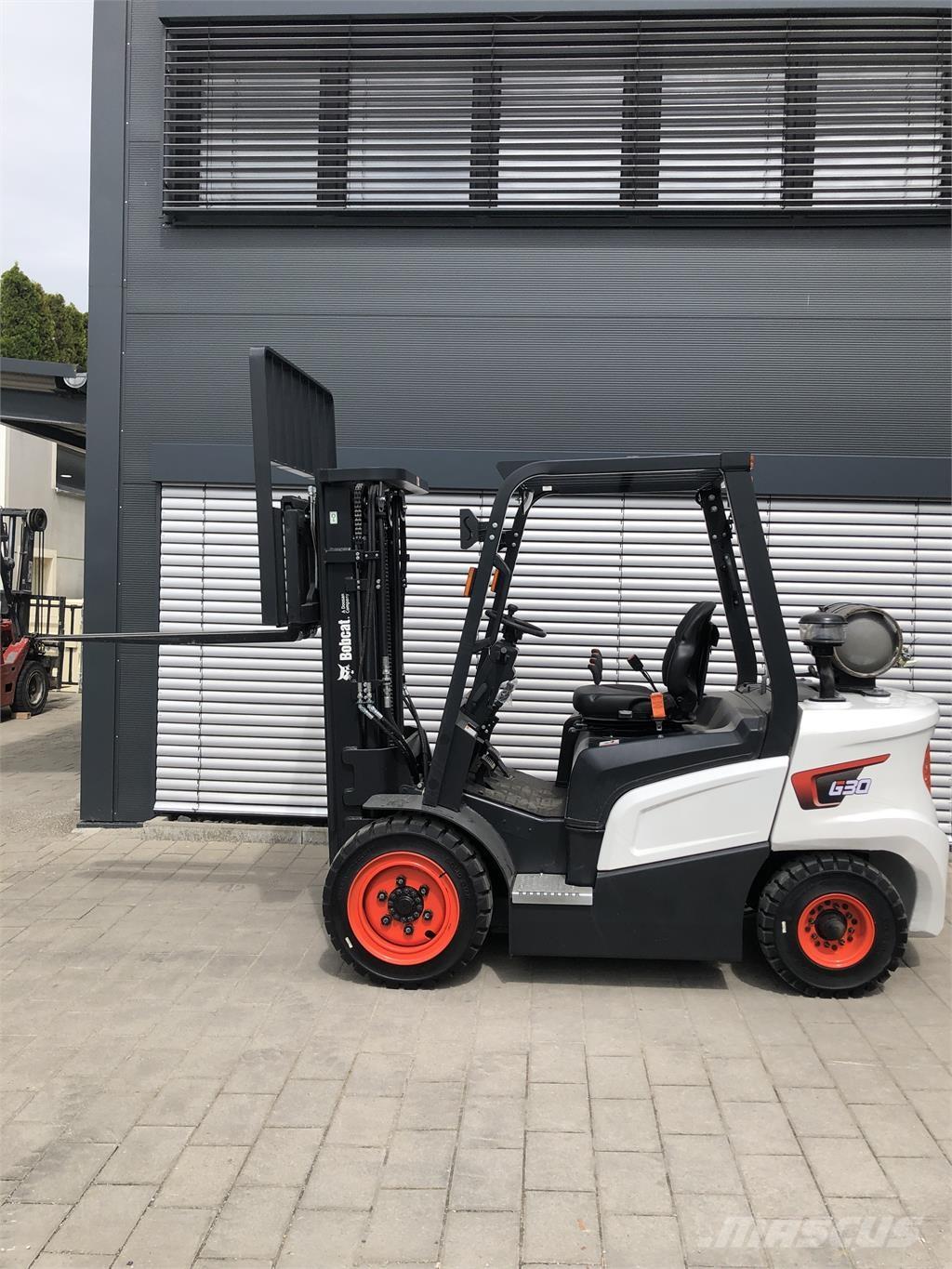Bobcat G30 NXP LPG gaffeltrucks