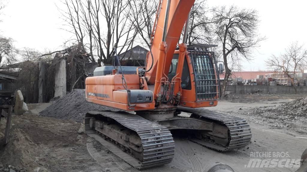 Doosan DX 340 LC Gravemaskiner på larvebånd